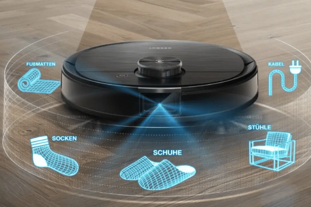 technologie reactive ai Ecovacs Deebot OZMO T8 AIVI
